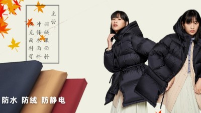 羽絨服的靈感|實用高顏值科技羽絨服面料